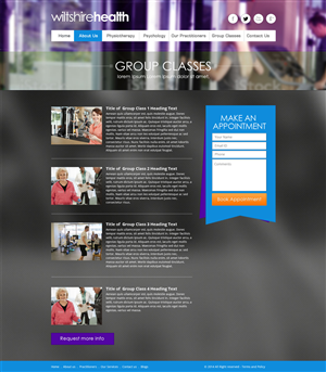 Web Design by AVROM for Wiltshire Health | Design: #3056665