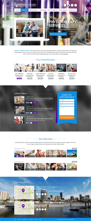 Web Design by AVROM for Wiltshire Health | Design: #3104636