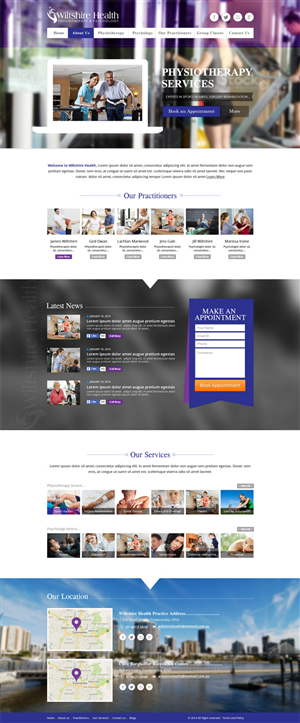 Web Design by AVROM for Wiltshire Health | Design: #3104780
