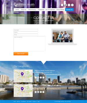 Web Design by AVROM for Wiltshire Health | Design: #3116421