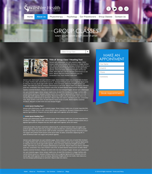 Web Design by AVROM for Wiltshire Health | Design: #3117183