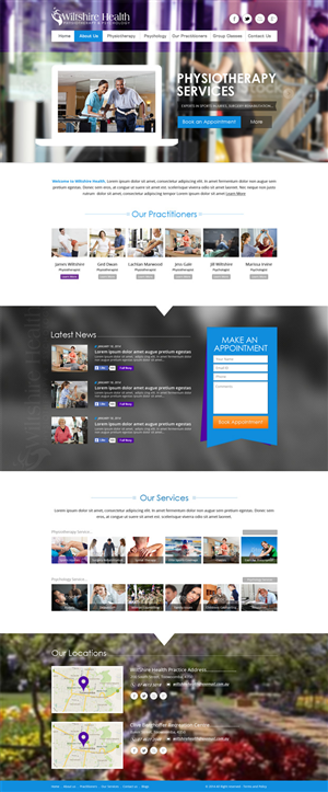 Web Design by AVROM for Wiltshire Health | Design: #3124593