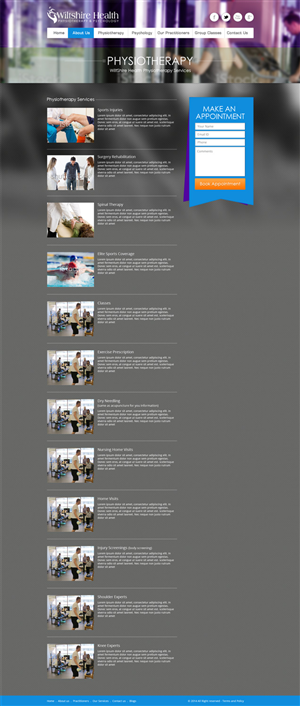 Web Design by AVROM for Wiltshire Health | Design: #3124875