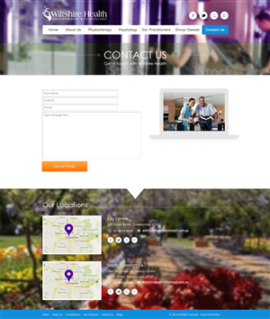 Web Design by AVROM for Wiltshire Health | Design: #3128516