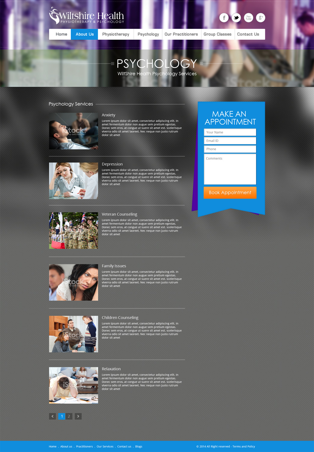 Web-Design von AVROM für Wiltshire Health | Design #3153729