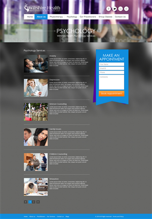 Web Design by AVROM for Wiltshire Health | Design: #3153729
