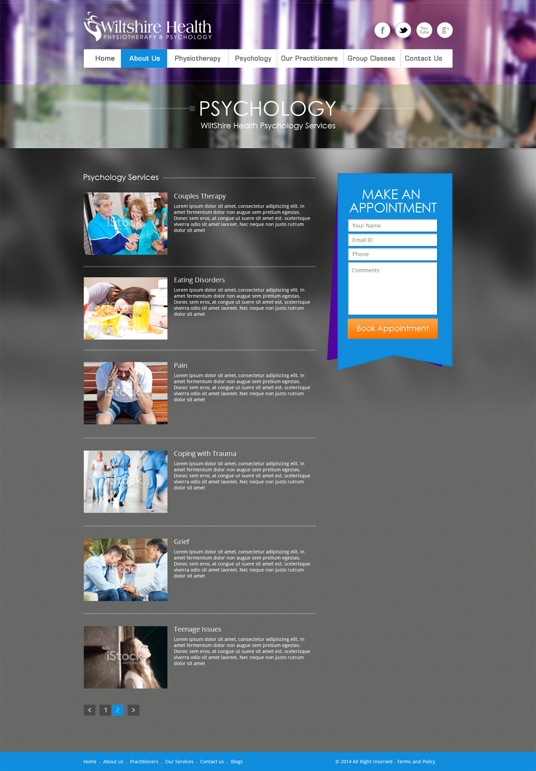 Web Design by AVROM for Wiltshire Health | Design #3153736