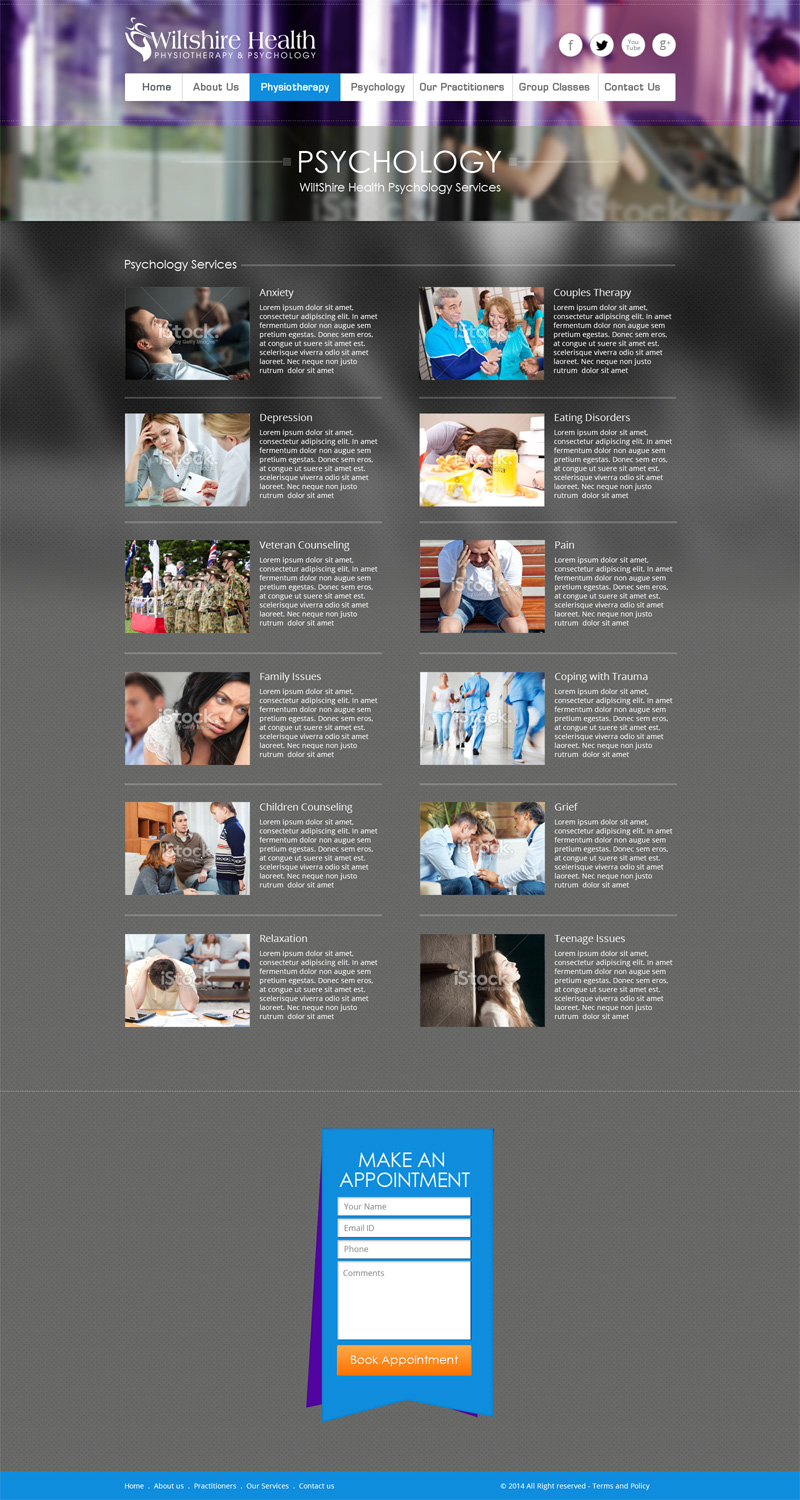 Web Design by AVROM for Wiltshire Health | Design #3153768