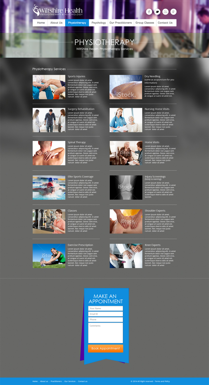 Web Design by AVROM for Wiltshire Health | Design #3165139