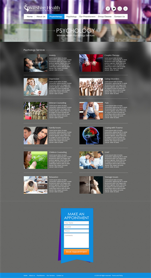 Web Design by AVROM for Wiltshire Health | Design: #3181374