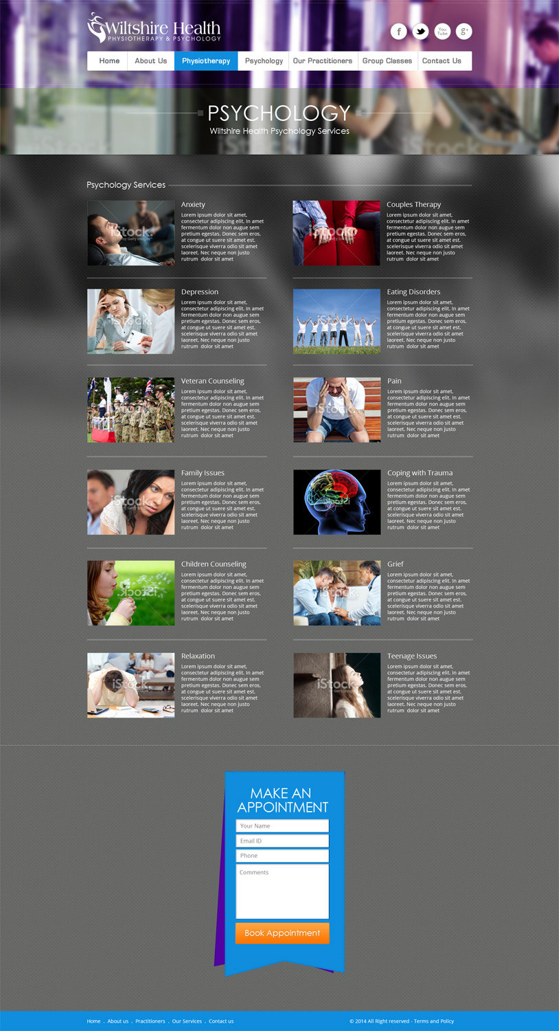 Web-Design von AVROM für Wiltshire Health | Design #3182686