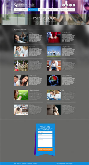 Web Design by AVROM for Wiltshire Health | Design: #3182686