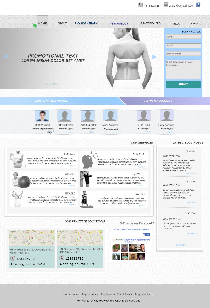 Web Design by hawttpepper for Wiltshire Health | Design #3003937