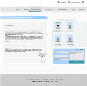 Web Design by hawttpepper for Wiltshire Health | Design: #3003942