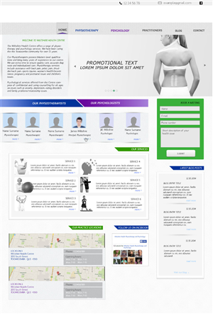 Web Design by hawttpepper for Wiltshire Health | Design: #3009790