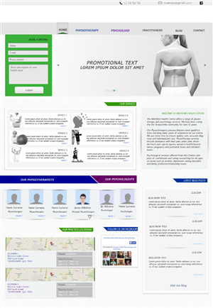 Web Design by hawttpepper for Wiltshire Health | Design: #3009879