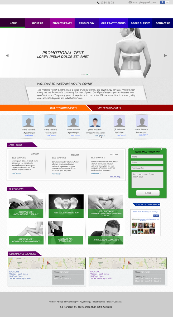 Web-Design von hawttpepper für Wiltshire Health | Design #3024020