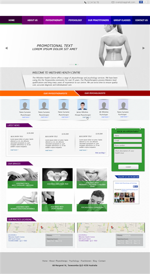Web Design by hawttpepper for Wiltshire Health | Design: #3024020