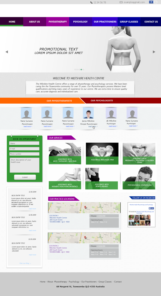 Web-Design von hawttpepper für Wiltshire Health | Design #3024025