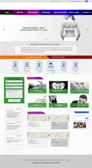 Web Design by hawttpepper for Wiltshire Health | Design: #3024025
