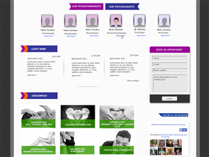 Web Design by hawttpepper for Wiltshire Health | Design: #3044856