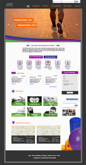 Web Design by hawttpepper for Wiltshire Health | Design: #3051045