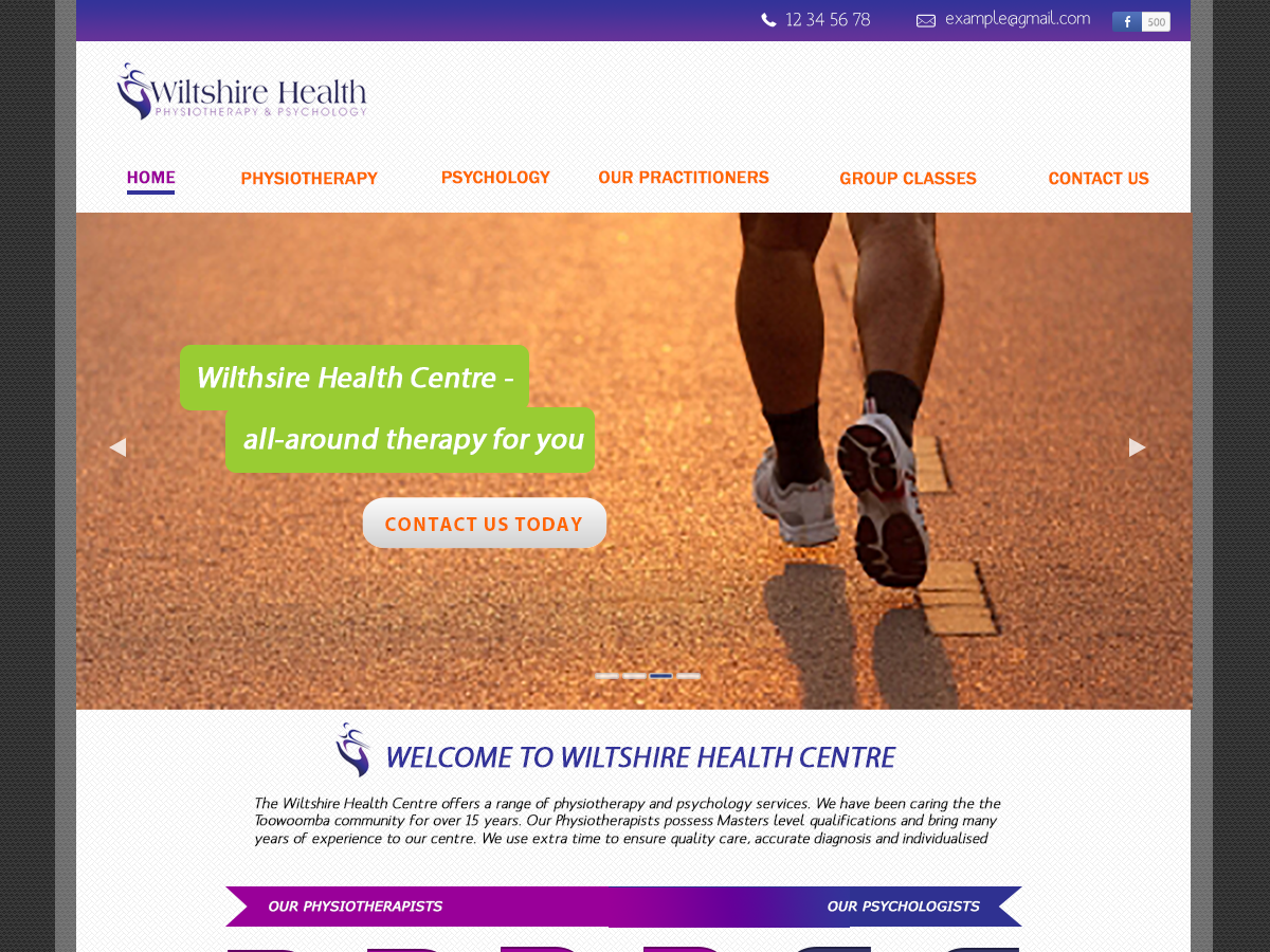 Web Design by hawttpepper for Wiltshire Health | Design #3078827