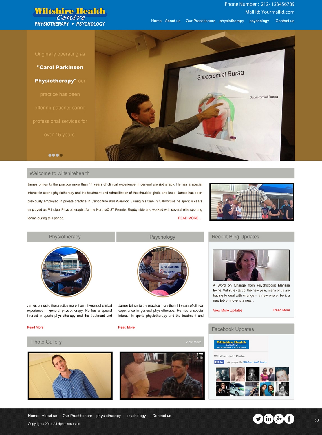 Web Design par pb pour Wiltshire Health | Design #2967137