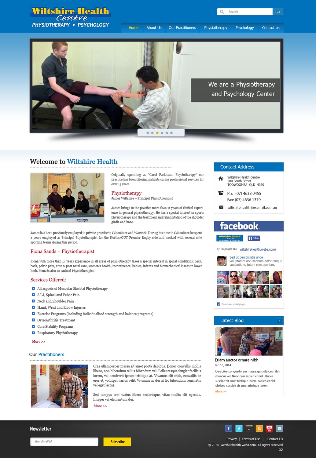 Web Design by pb for Wiltshire Health | Design #2967147