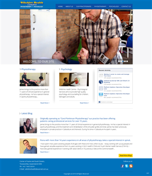 Web Design by pb for Wiltshire Health | Design: #2967149