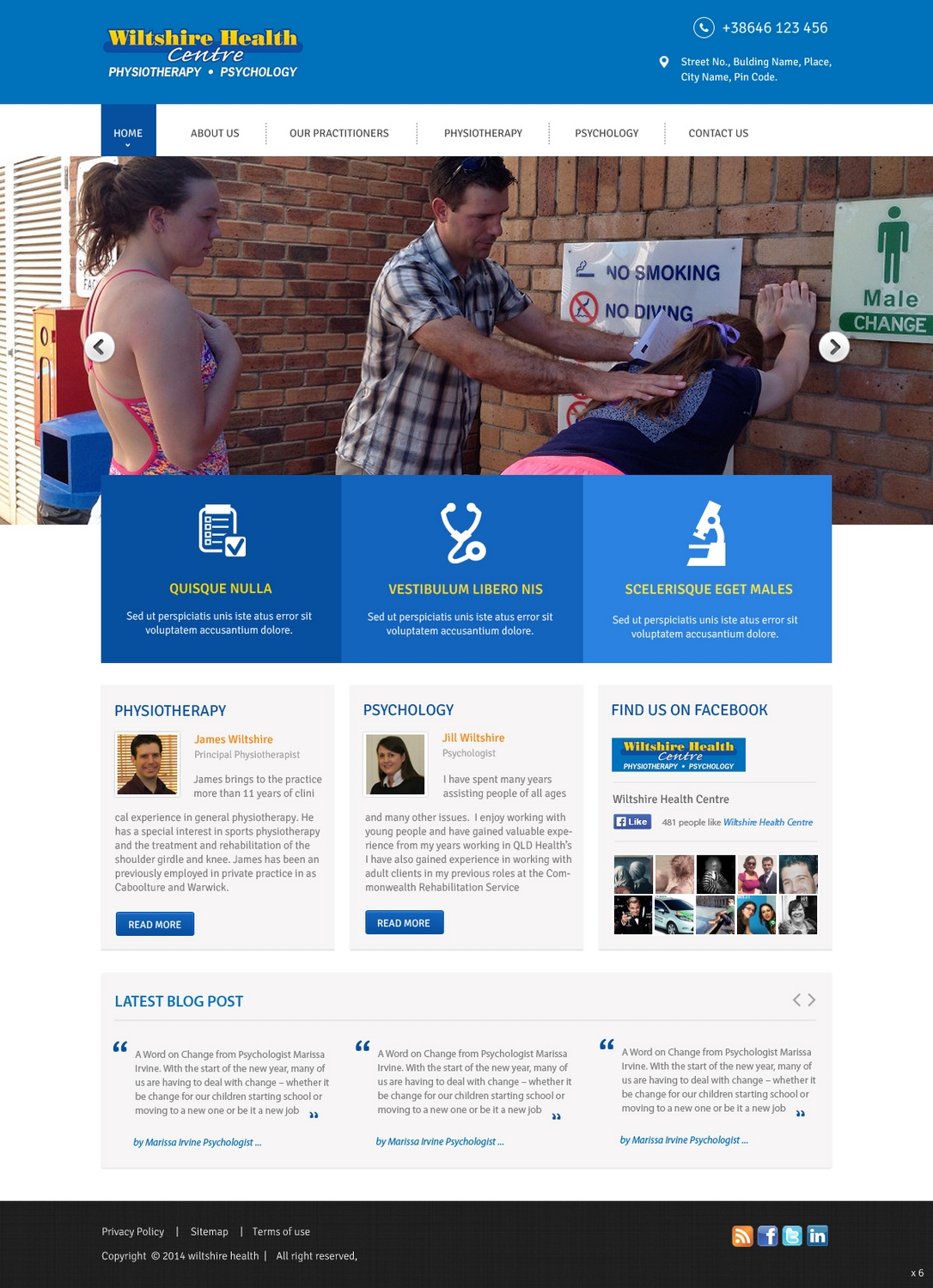 Web Design par pb pour Wiltshire Health | Design #2967153