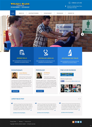 Web Design by pb for Wiltshire Health | Design: #2967153