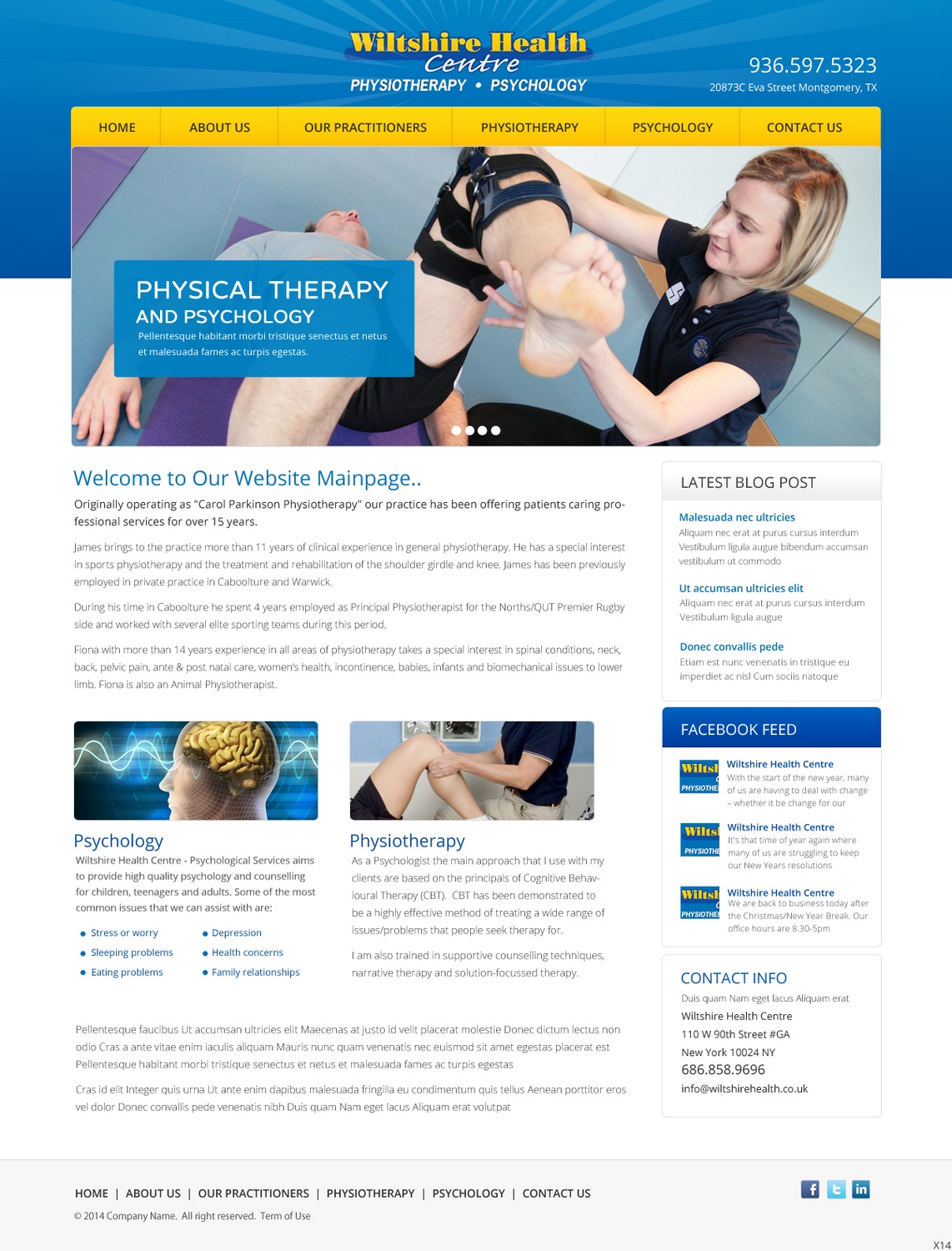 Web-Design von pb für Wiltshire Health | Design #2967155