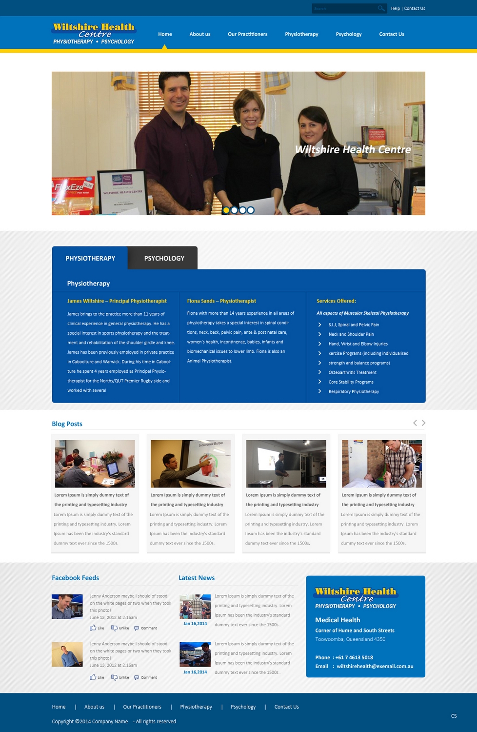 Web-Design von pb für Wiltshire Health | Design #2973315