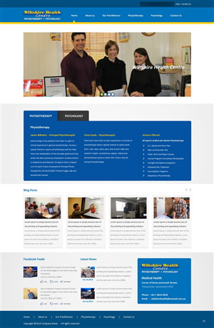 Web Design by pb for Wiltshire Health | Design: #2973315