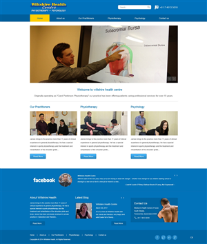 Web Design by pb for Wiltshire Health | Design: #2973343