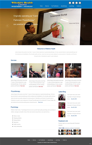 Web Design by pb for Wiltshire Health | Design: #2973348