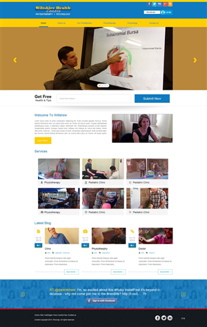 Web Design by pb for Wiltshire Health | Design: #2973351