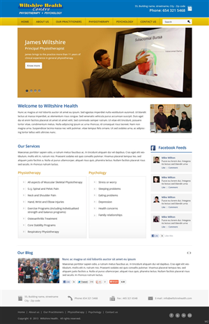Web Design by pb for Wiltshire Health | Design: #2973361