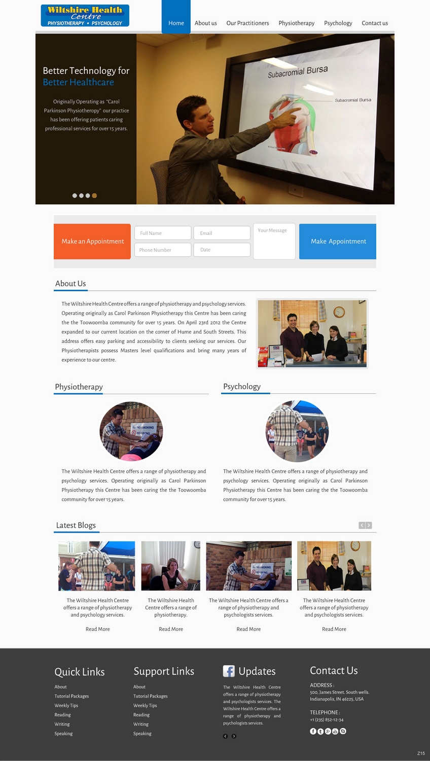 Web Design by pb for Wiltshire Health | Design #2978679