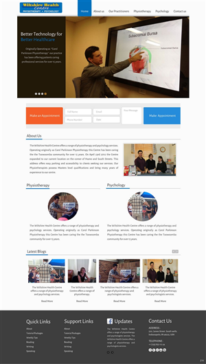 Web Design by pb for Wiltshire Health | Design: #2978679