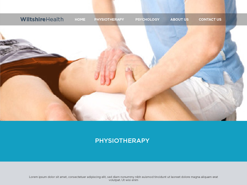 Web Design by Angelina for Wiltshire Health | Design #3003900