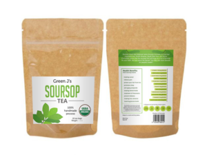SourSop Leaves TeaBag Packaging Design | Label Design by maricreatives
