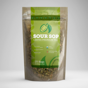 SourSop Leaves TeaBag Packaging Design | Diseño de Etiqueta por SAI DESIGNS