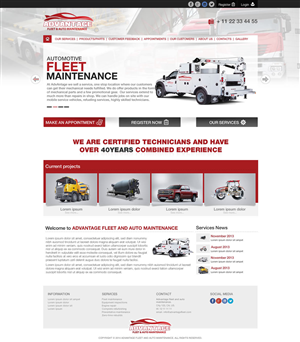 Web Design by A.D.S for this project | Design #2886659