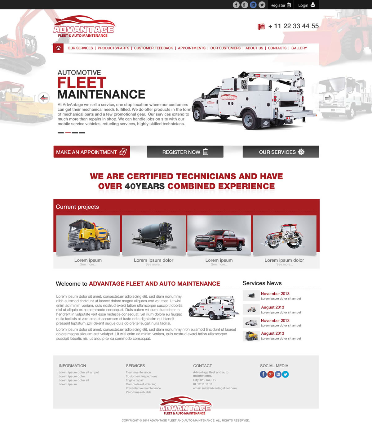 Web Design by A.D.S for this project | Design #2890589