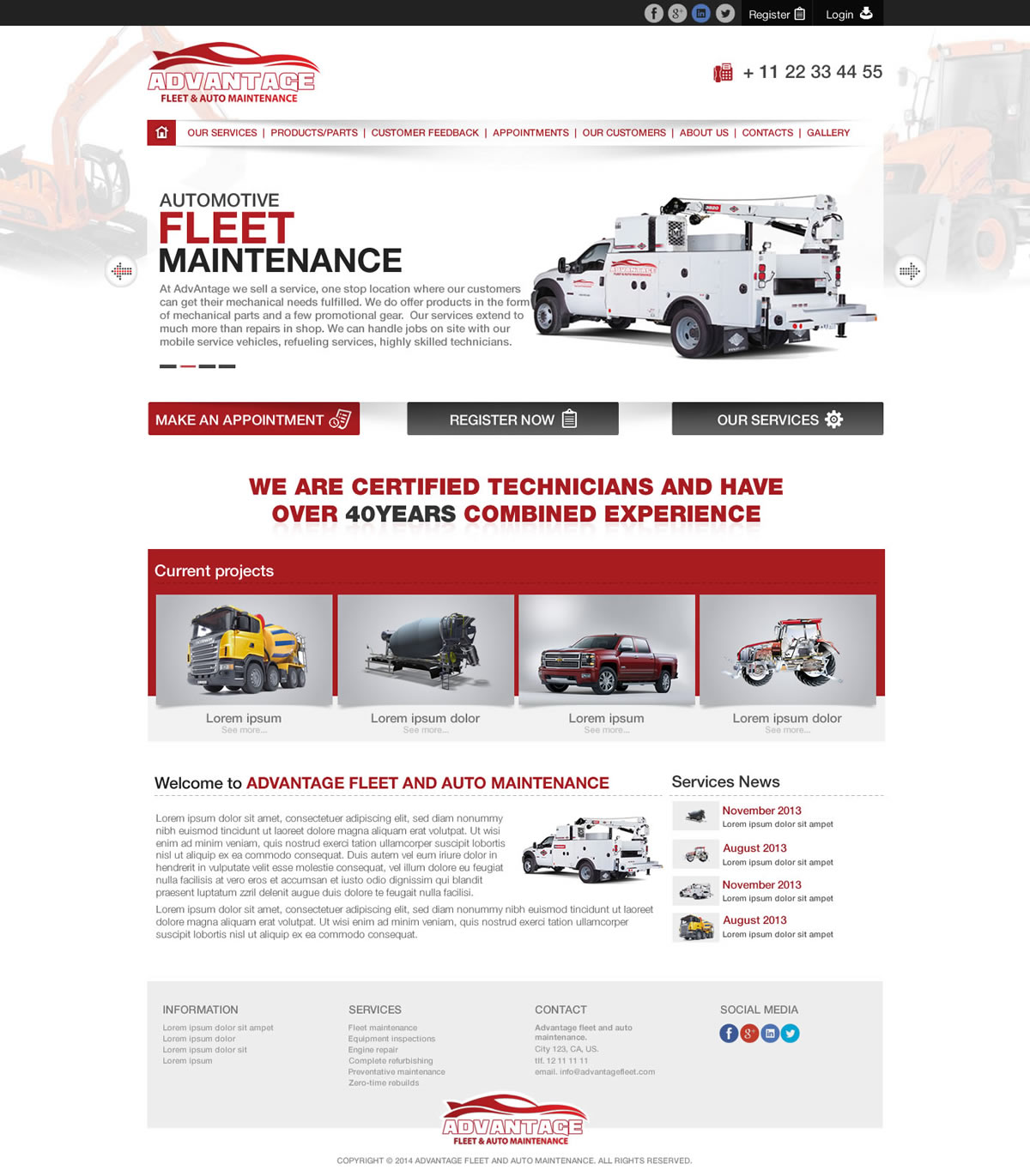 Web Design by A.D.S for this project | Design #2890599