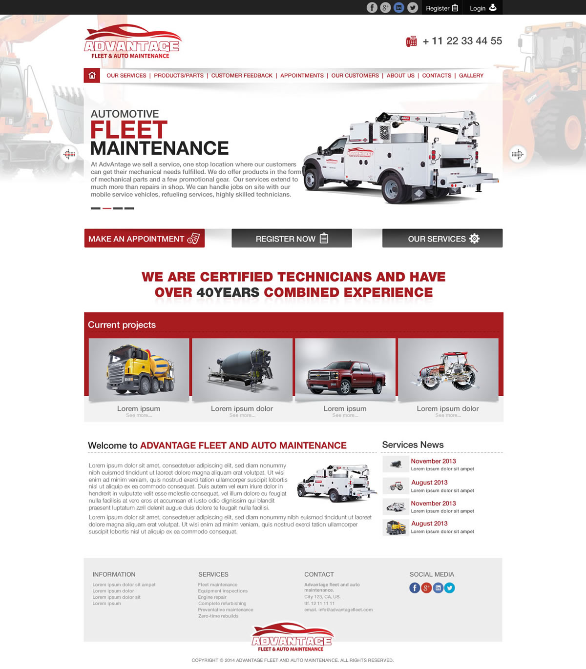 Web Design by A.D.S for this project | Design #2890604
