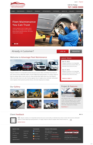 Web Design by pb for this project | Design #2873530
