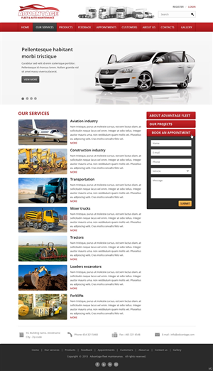 Web Design par pb pour ce projet | Design : #2873543